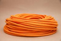 Cablu electric textil rotund 3x0.75 Orange