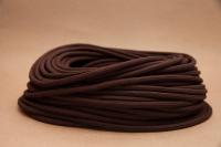 Cablu electric textil rotund 3x0.75 Maro Inchis
