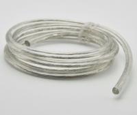 Cablu transparent silicone 2x0.75