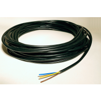 Cablu rotund PVC negru 3x0.75