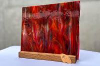 Rosu Orange Albastru 187 Sticla Opalescenta