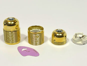 Fasung metalic ALAMA filet lung E27