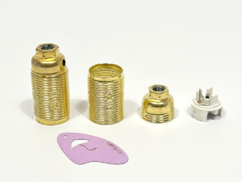 Fasung metalic ALAMA filet lung E14