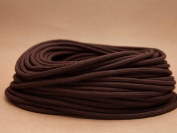 Cablu electric textil rotund 3x0.75 MARO INCHIS