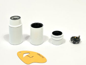 Fasung EBONITA E14 alb