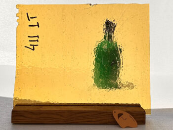 Ambra Mediu 411 1T Sticla Cathedral