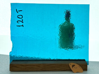 Albastru Turqoise 120 T Sticla Cathedral