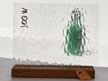 Clar Waterglass 100W Sticla Cathedral