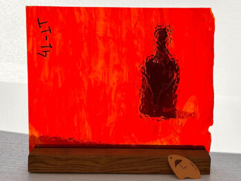 Rosu Orange 41 1T Sticla Cathedral