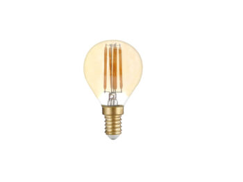 Bec LED filament P45 ambra E14