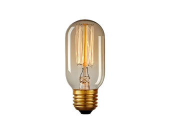 Bec Edisson tube incandescent