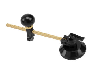 Compas taiat sticla circular