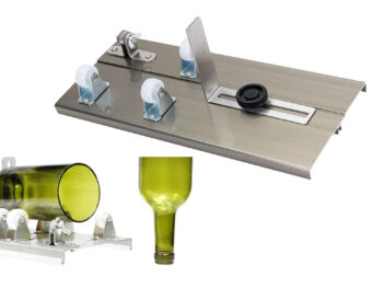 Suport taiat sticla rotunda