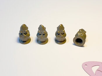 Cap metalic texturat