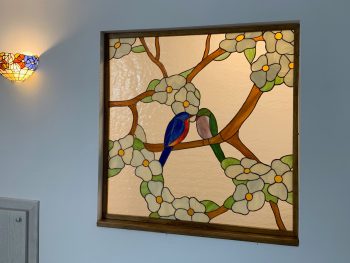 Vitraliu Flori si Pasarele