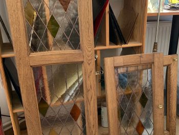 Vitralii romburi use bucatarie