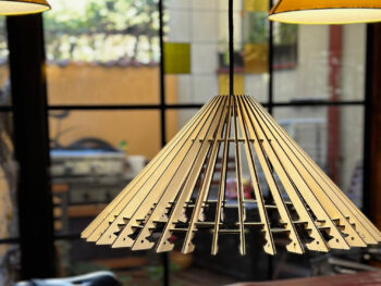 Abajur lemn Laser Cut