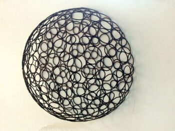 Abajur Metalic Cercuri