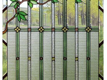 Vitraliu Linii si Frunze