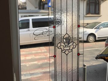 Vitraliu Crin Sticla Fatetata