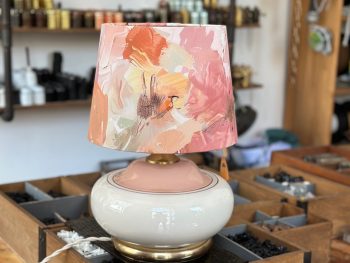 Veioza Portelan Abaj Floral