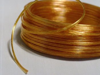 Cablu PVC auriu 2x0.75