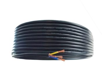 Cablu rotund negru 3x0.75