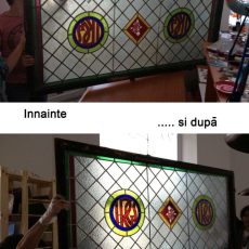 Restaurare Vitraliu tiffany art
